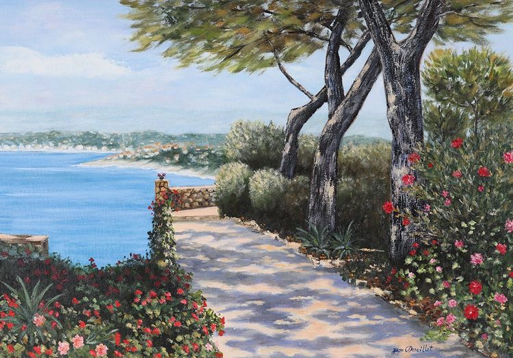 La Costa Azzurra, la Provenza, firmata Jean Drouillet, Scuola Francese