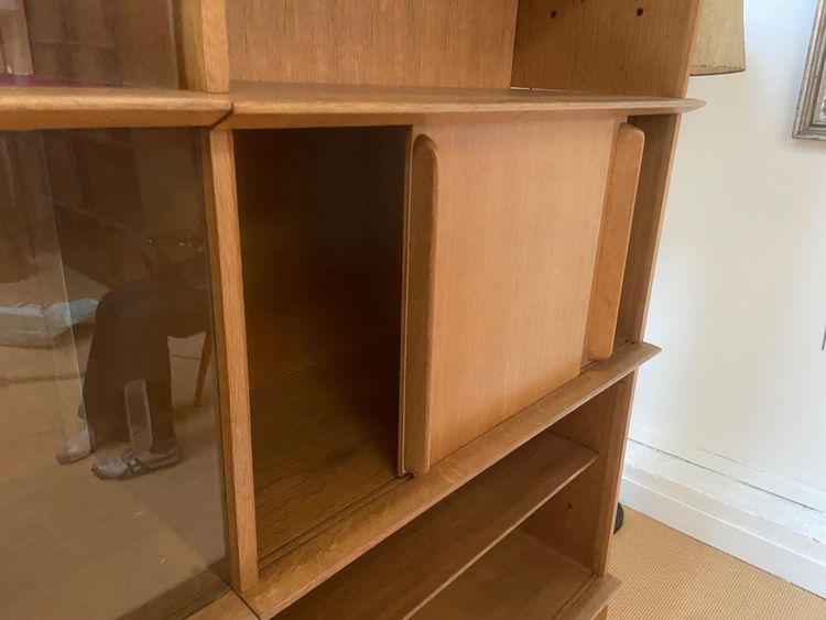 Oscar bookshelf in oak, circa 1950.