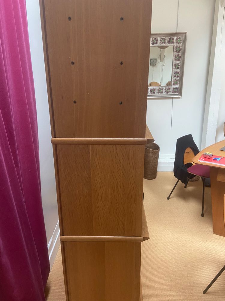 Oscar bookshelf in oak, circa 1950.