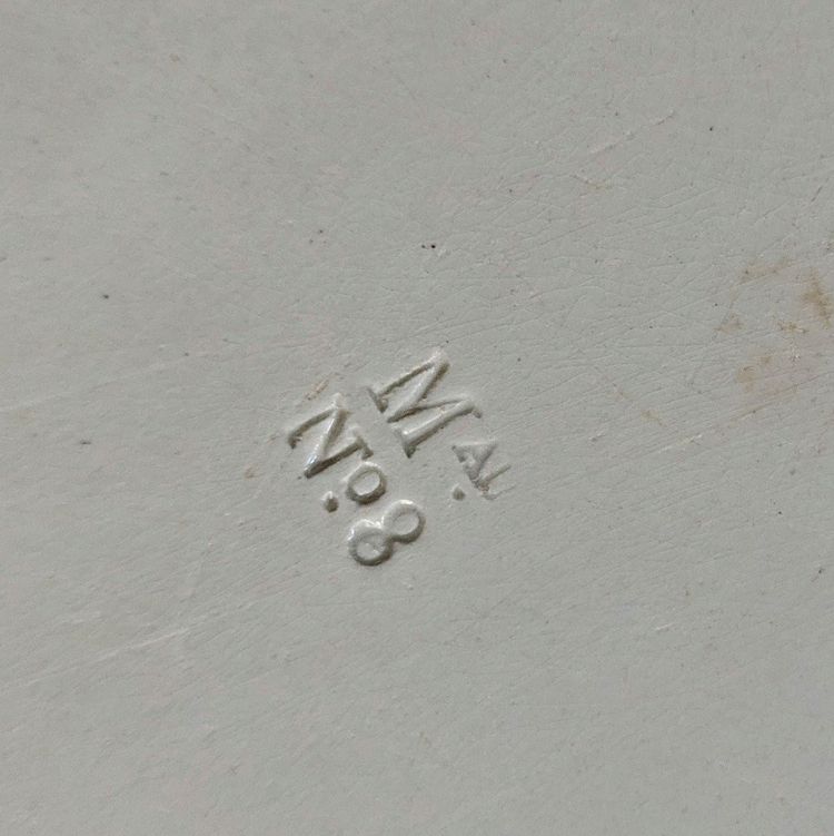 Montereau - Folge von 12 Tellern - Rebus-Dekor circa 1820