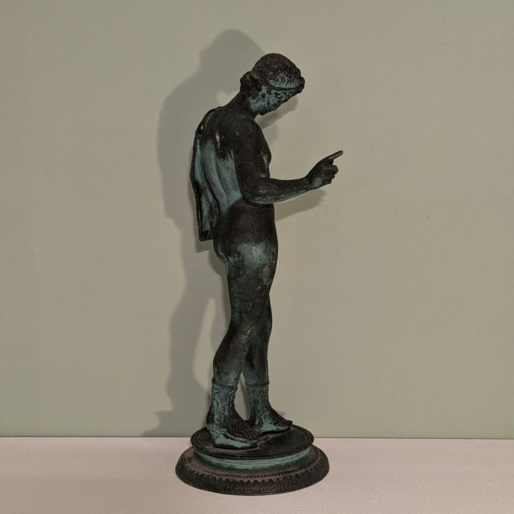 Souvenir du Grand Tour - Narciso pompeiano con patina di scavo