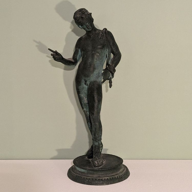 Souvenir du Grand Tour - Narciso pompeiano con patina di scavo