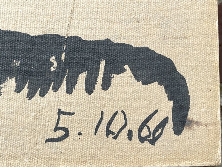 Gaston CHAISSAC dessin original à l’encre de chine 