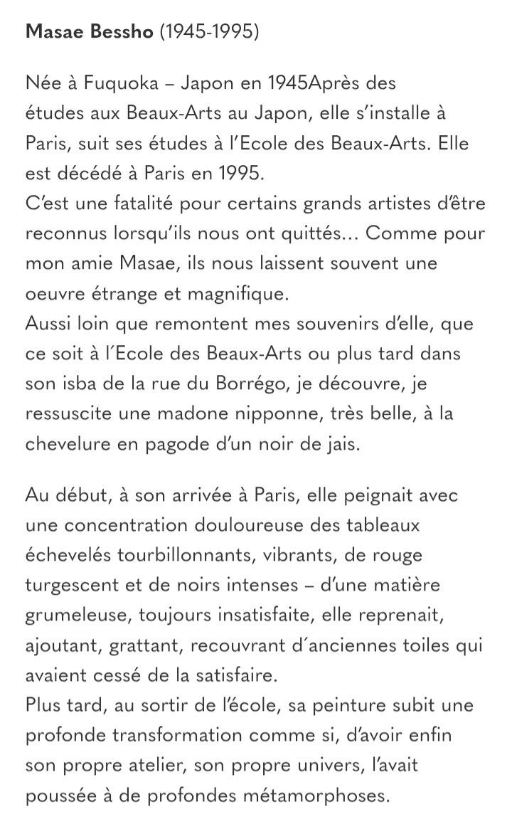Masae bessho 1945/1995