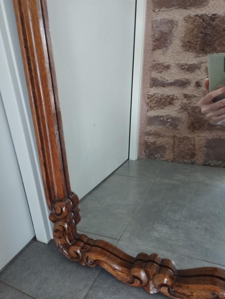 Rococo style baroque mirror