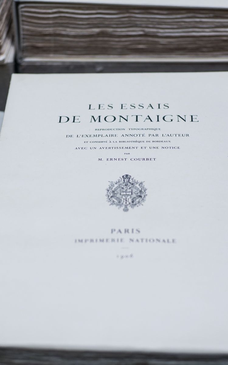 LES ESSAIS DE MONTAIGNE, Imprimerie Nationale de France, 1913-1928, complete 3 volumes, nc condition