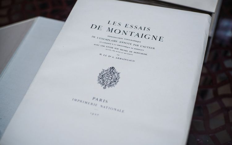 LES ESSAIS DE MONTAIGNE, Imprimerie Nationale de France, 1913-1928, complete 3 volumes, nc condition