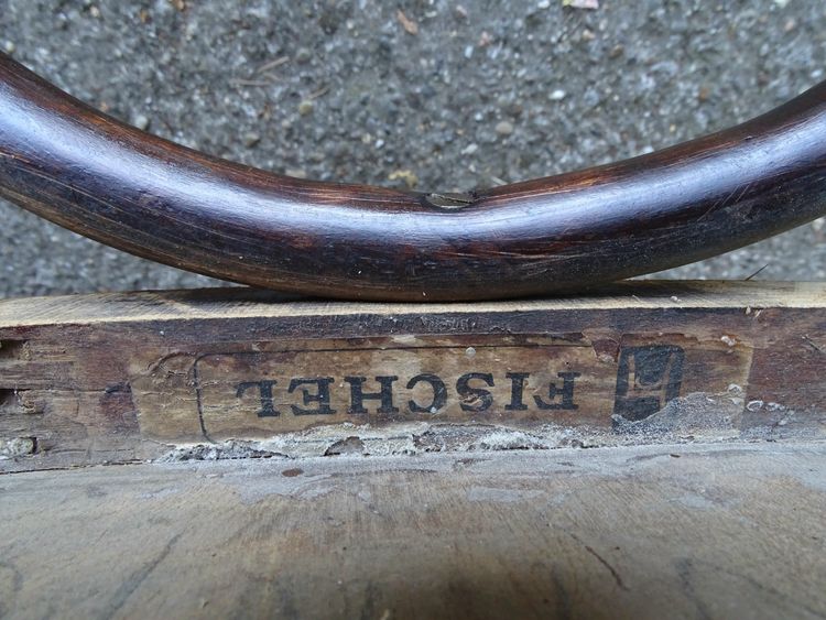 Set of 4 bistro chairs by Fischel 1930 N° 132 1/2, no Thonet
