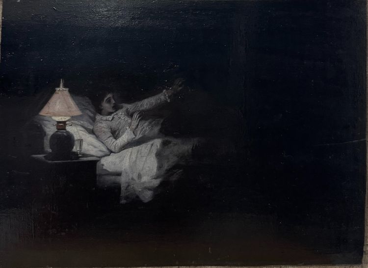 Französische Schule vom Ende des XIXᵉ Jahrhunderts Apparition #2 (um 1880)