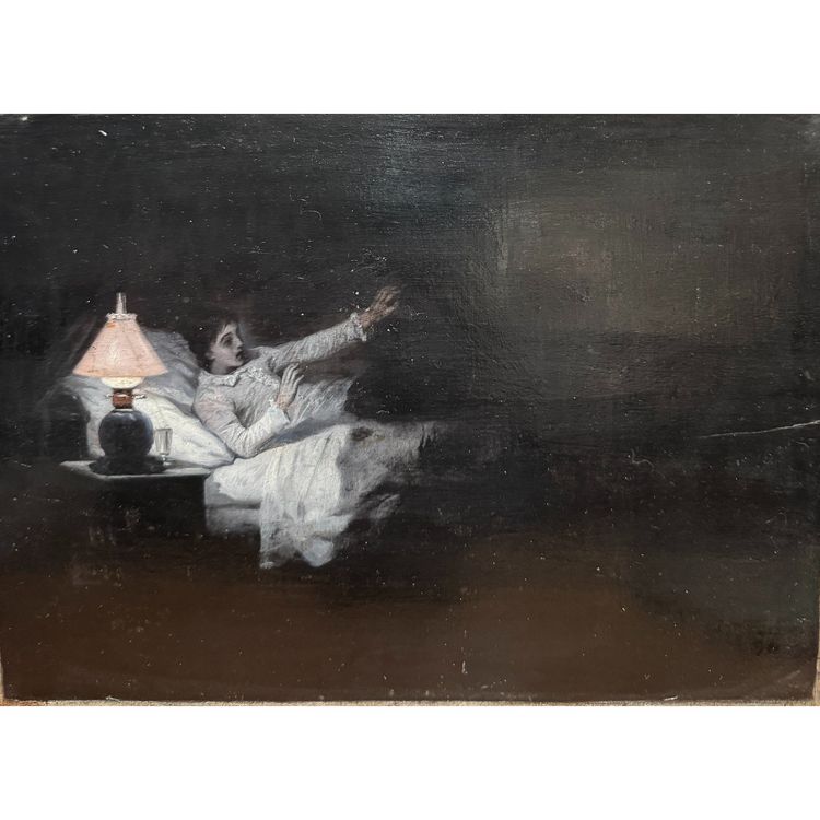 Französische Schule vom Ende des XIXᵉ Jahrhunderts Apparition #2 (um 1880)
