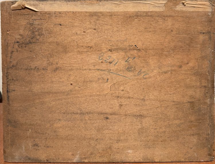 Französische Schule des späten XIXᵉ Jahrhunderts - Apparition #1, um 1880.