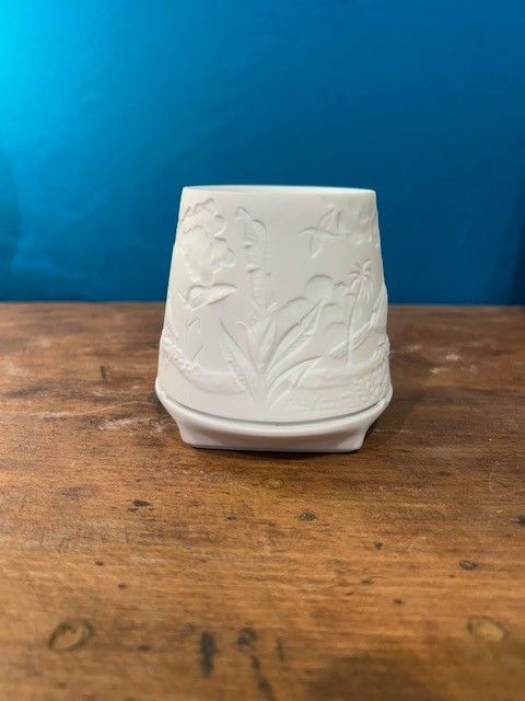 Haviland - Barattolo per candele - Decorazione tucani
