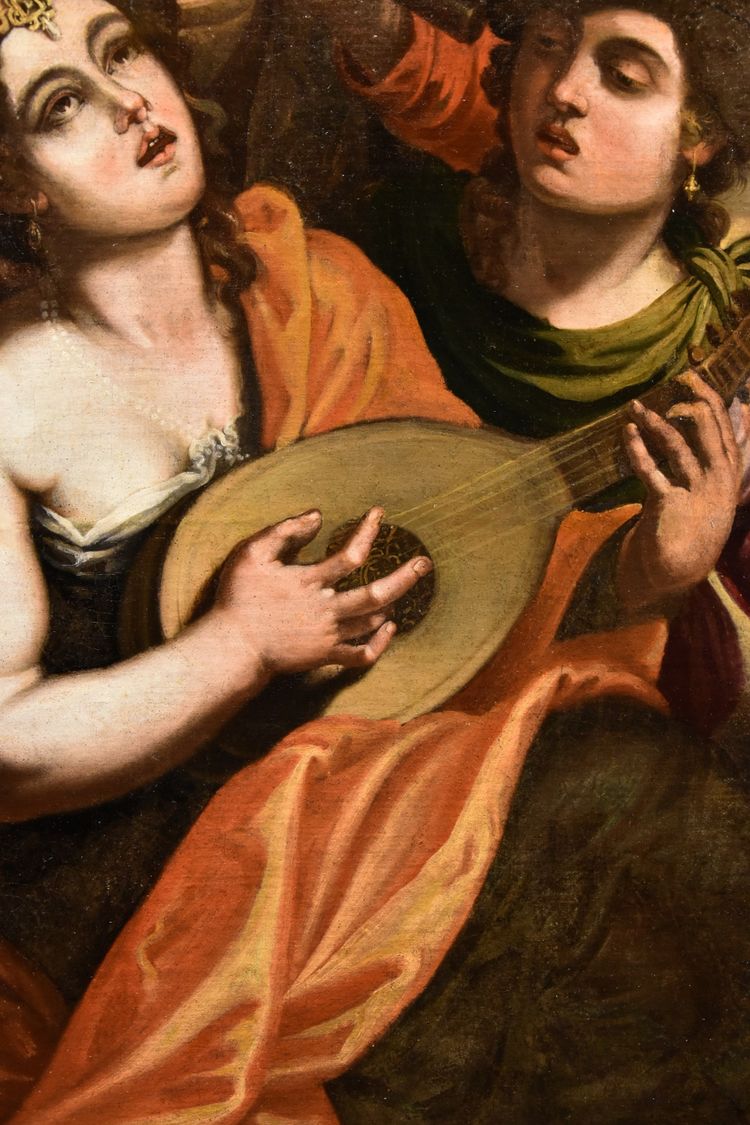 Aeneas And Dido, Attributed To Pseudo-caroselli (rome, Active C. 1630/1650)