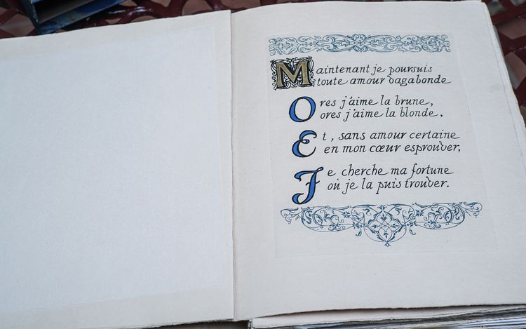 RONSARD (Pierre de)   LES AMOURS  - Poèmes choisis, ill. Pierre COURBOULEIX
