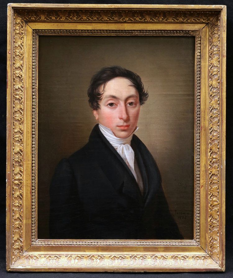 Jean-Marie JACOMIN, Ritratto di giovane in giacca e cravatta