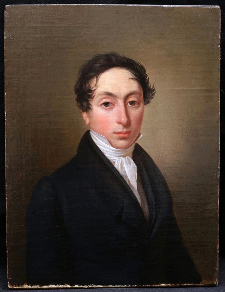 Jean-Marie JACOMIN, Ritratto di giovane in giacca e cravatta