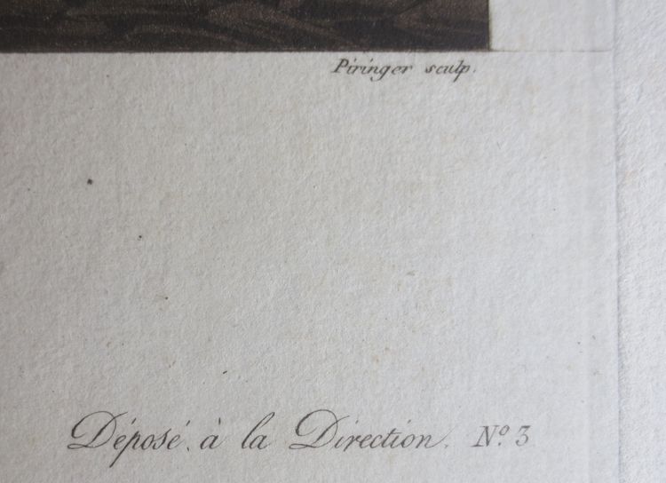 Paire de Gravures début XIXe siècle. 
