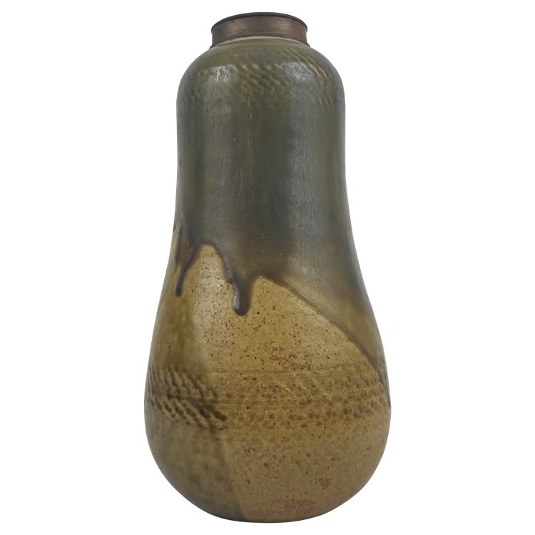 Vaso in gres Gaston Gaubier (1894-1971) / Scuola Carries