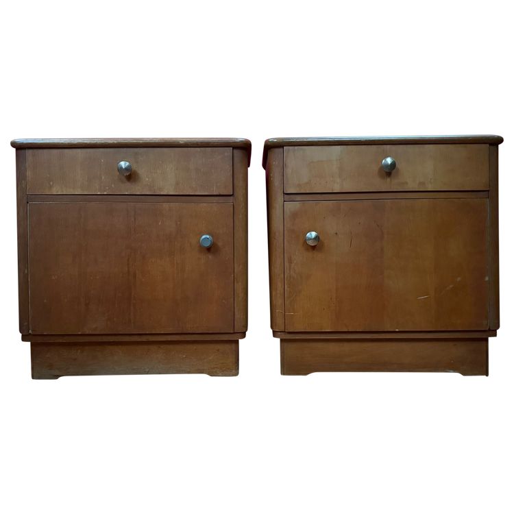 Paire de tables de chevets