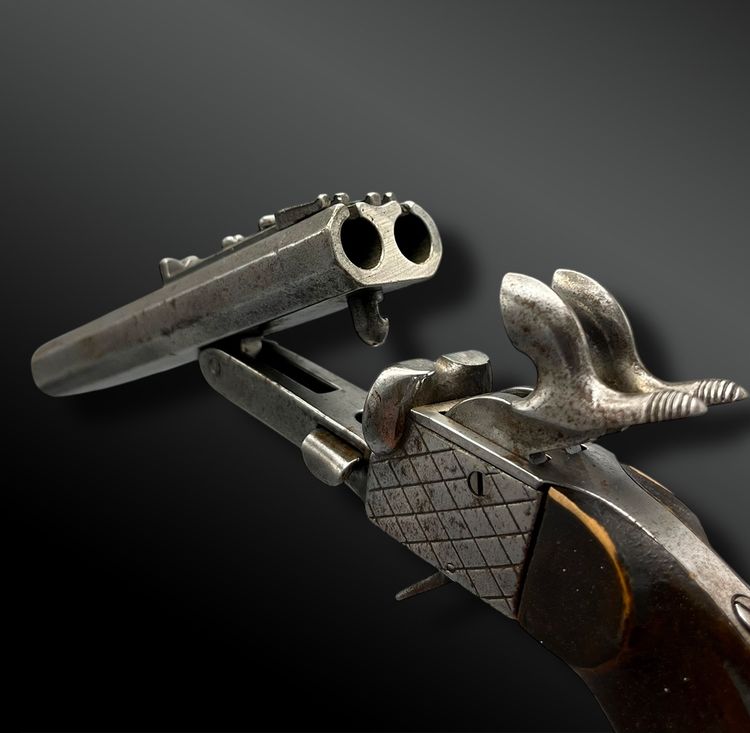 CHEST PISTOL - Spain ? - 19th century