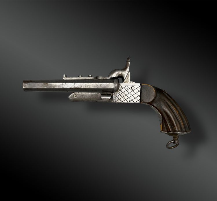 CHEST PISTOL - Spain ? - 19th century