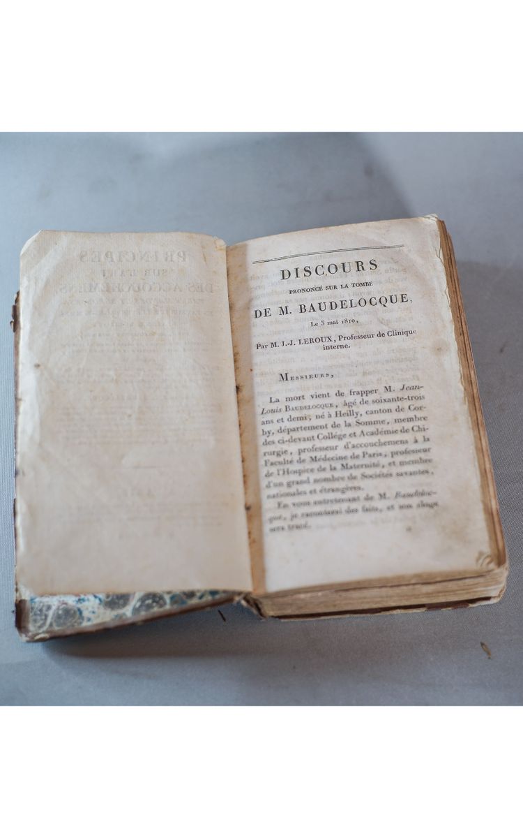SAGE-FEMME, J-L. BAUDELOCQUE, Principles on the art of childbirth