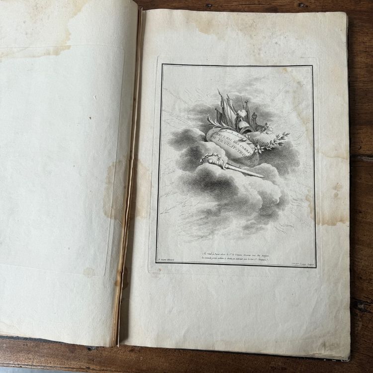 Livre Les Campagnes de Dugay-Trouin gravures du XVIIIe