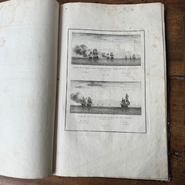 Livre Les Campagnes de Dugay-Trouin gravures du XVIIIe