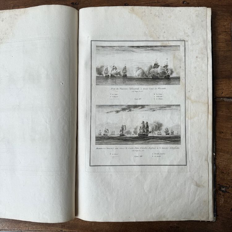 Livre Les Campagnes de Dugay-Trouin gravures du XVIIIe