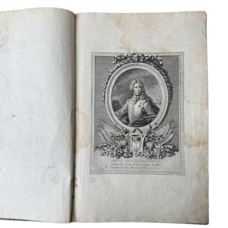 Livre Les Campagnes de Dugay-Trouin gravures du XVIIIe