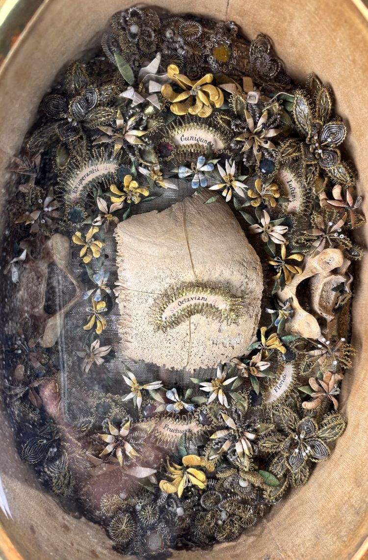 Imposing Reliquary Monstrance Of Saint Octavian - circa 1800