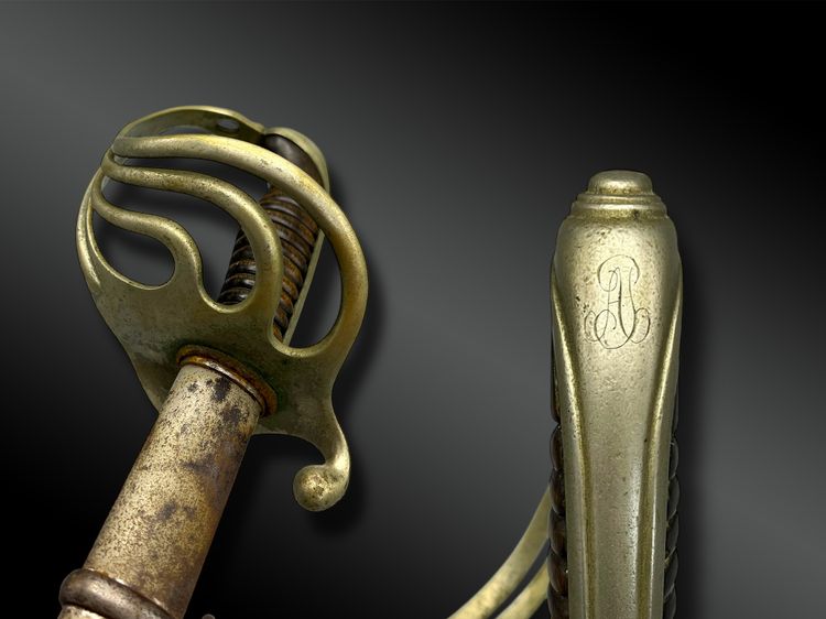 SABRE da ufficiale di fanteria, modello 1882 - Francia - XIX secolo