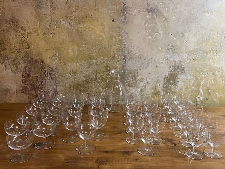 ServiceVal Saint Lambert Cristal 1930 42 pezzi