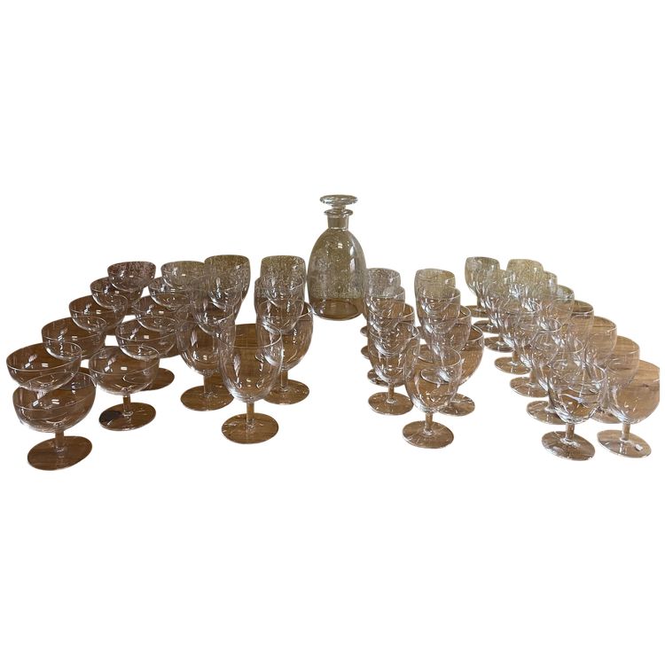 ServiceVal Saint Lambert Cristal 1930 42 pezzi