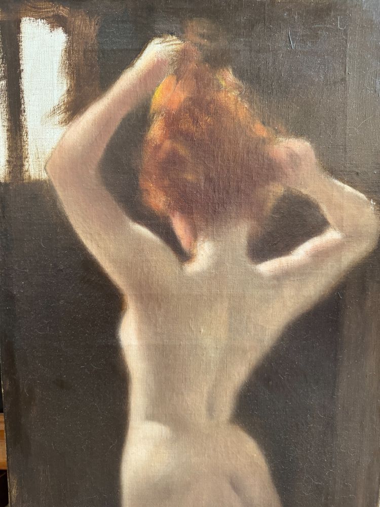Französische Schule des Impressionismus - Akt am Fenster, circa 1890