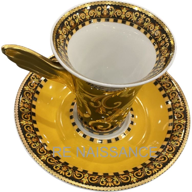 Pair of "Barocco" mocha cups Model Ikarus