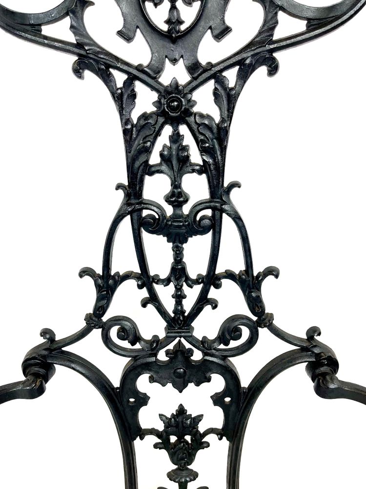 Majestueux Porte-Manteau Porte-Parapluie en Fonte – Style Art Nouveau – 19ème – Brasserie Parisienne