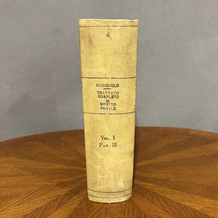 Traité complet de droit pénal - Pietro Cogliolo - 1889