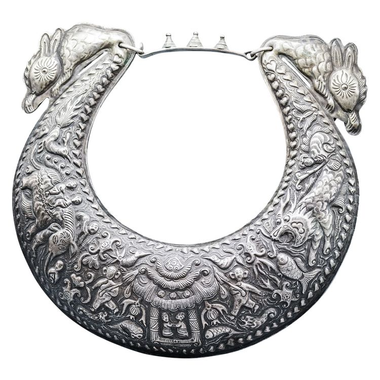 Collier ras de cou Hmong - Chine du Sud