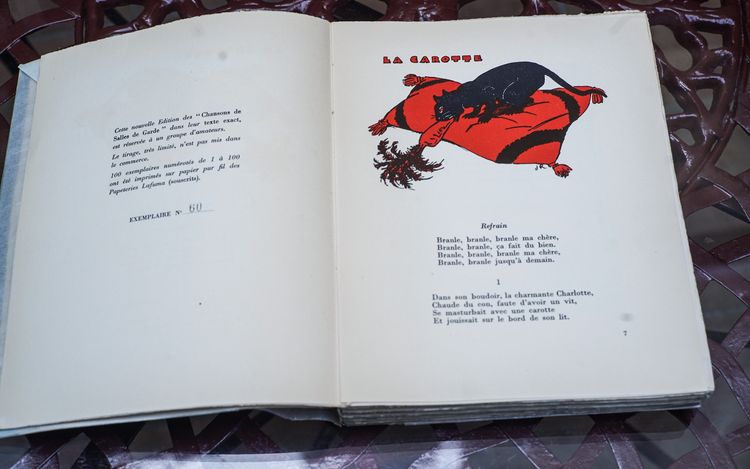 CHANSONS DE SALLES DE GARDE,  illustrées par Joseph HÉMARD