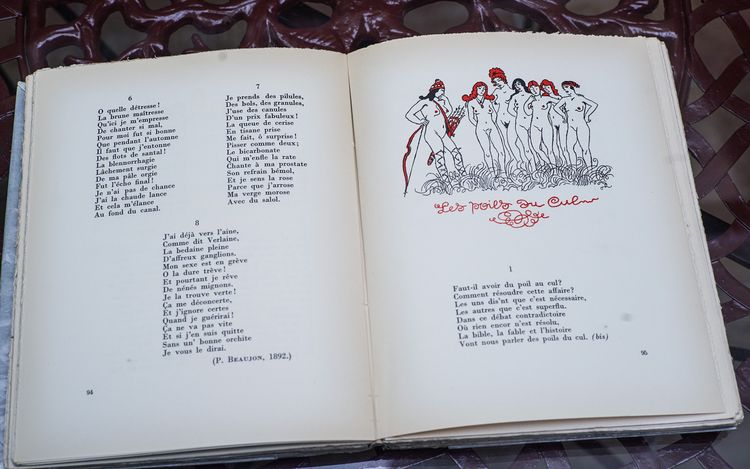 CHANSONS DE SALLES DE GARDE,  illustrées par Joseph HÉMARD