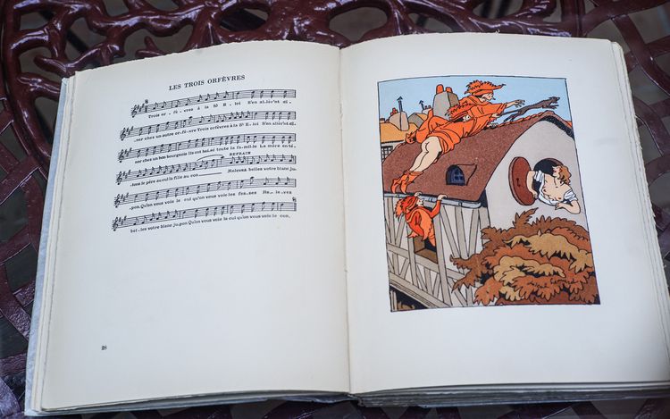 CHANSONS DE SALLES DE GARDE,  illustrées par Joseph HÉMARD