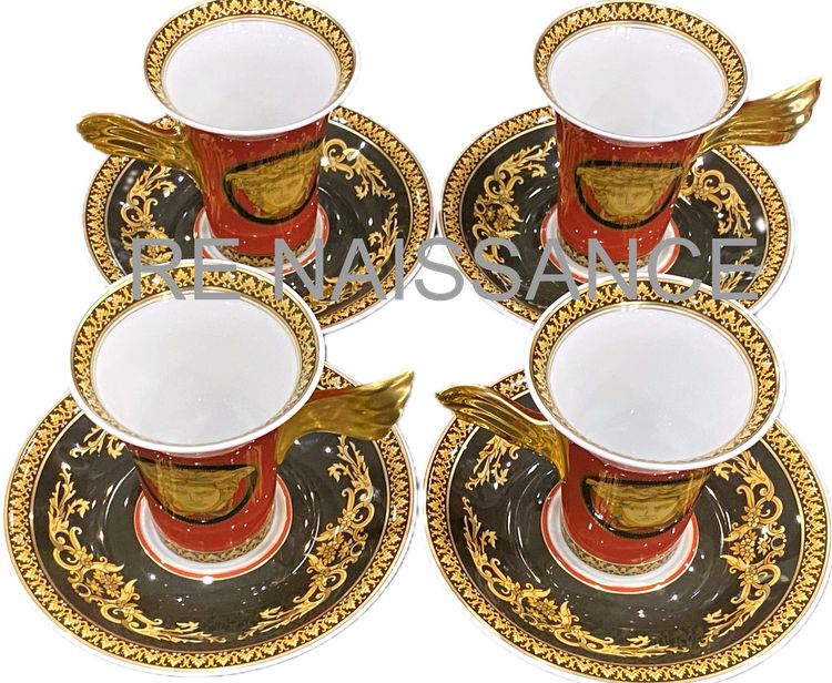  MEDUSA COFFEE CUP & SAUCER