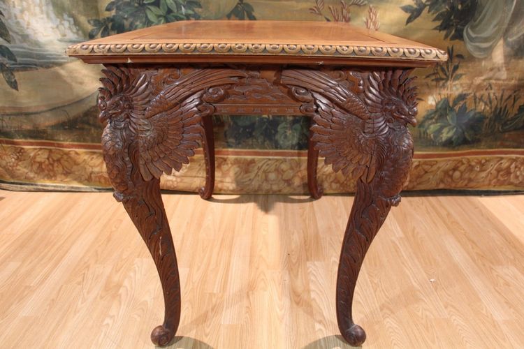 Nineteenth-century Carved Middle Table
