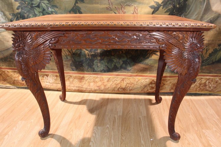 Nineteenth-century Carved Middle Table