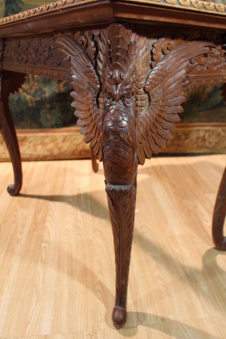 Nineteenth-century Carved Middle Table