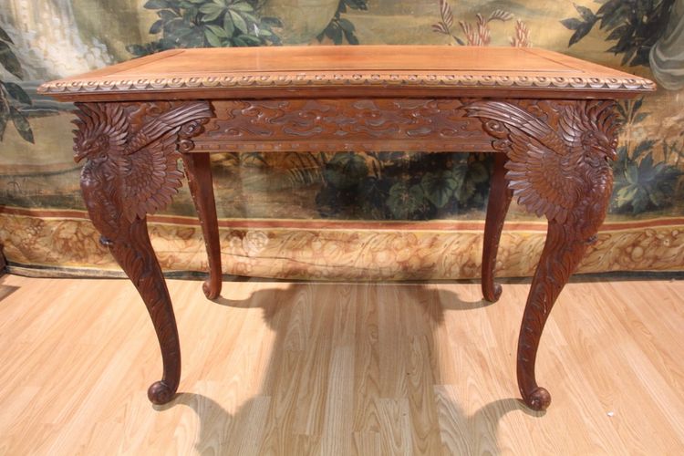 Nineteenth-century Carved Middle Table