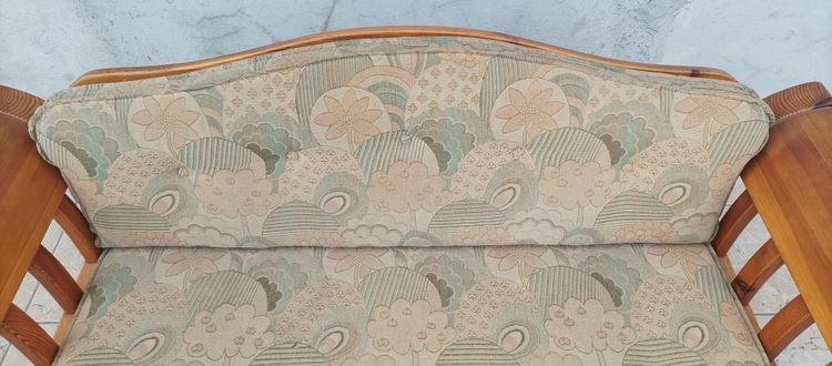 Banquette vintage en pin
