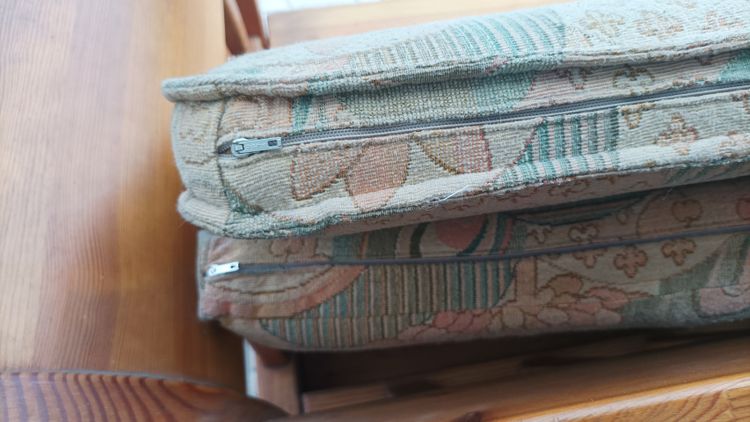 Banquette vintage en pin