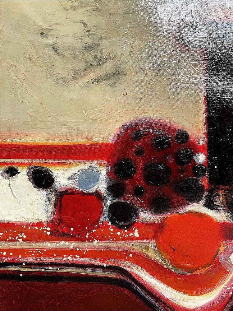 Frédéric Menguy (1927-2007), Oil on canvas, 1970s, "Bouquet de fleurs".